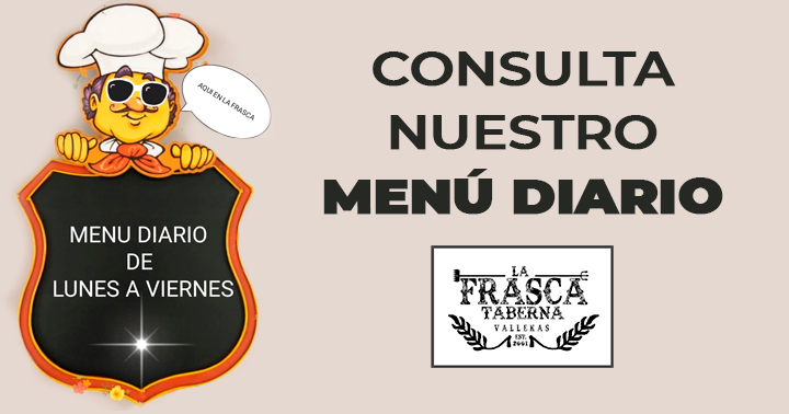 menu diario_la frasca_Madrid_carta cero contacto_derechos reservados